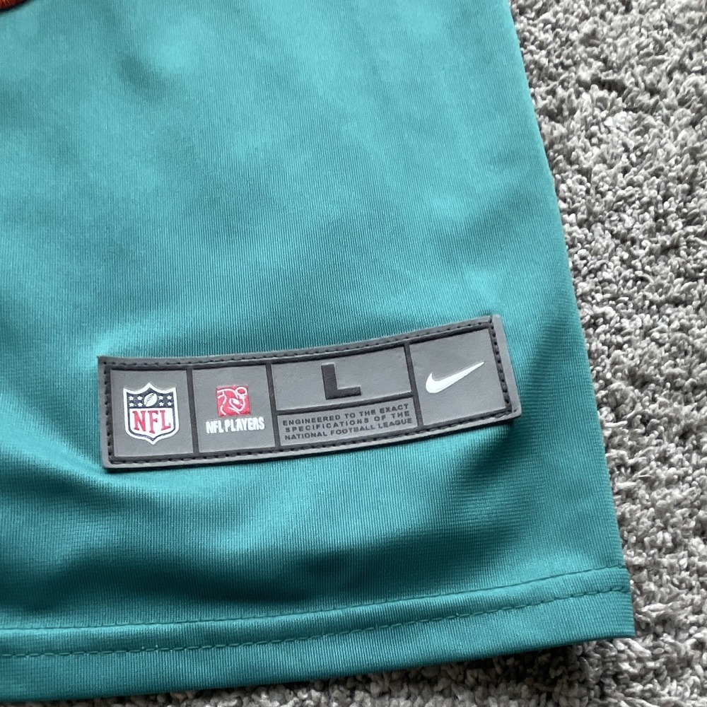 Nike NFL Miami Dolphins Tyreek Hill #10 Teal Football Jersey Size L - Picture 2 of 6